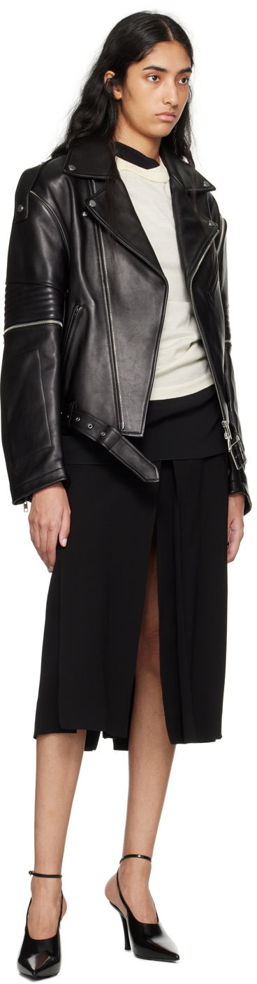 Куртка бомбер Helmut Lang Helmut Lang Astro Biker Jacket чорний | O05HM103, 3