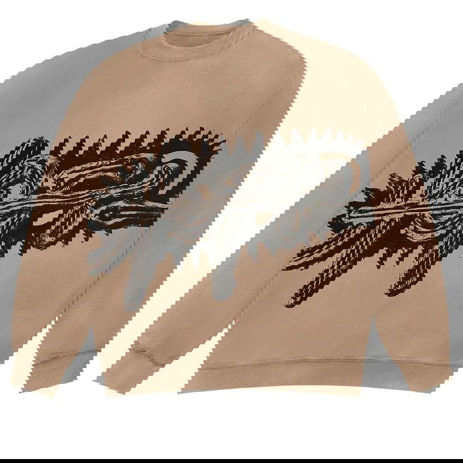 Світшоти Cactus Jack by Travis Scott Travis Scott Cactus Jack Utopia Box Set Graphic Sweatshirt бежевий | TSUT-BS13, 0