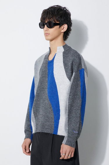 Cветр ADER ERROR Batia Knit Mock Neck Sweater Сірий | BMADFWKT0301, 0