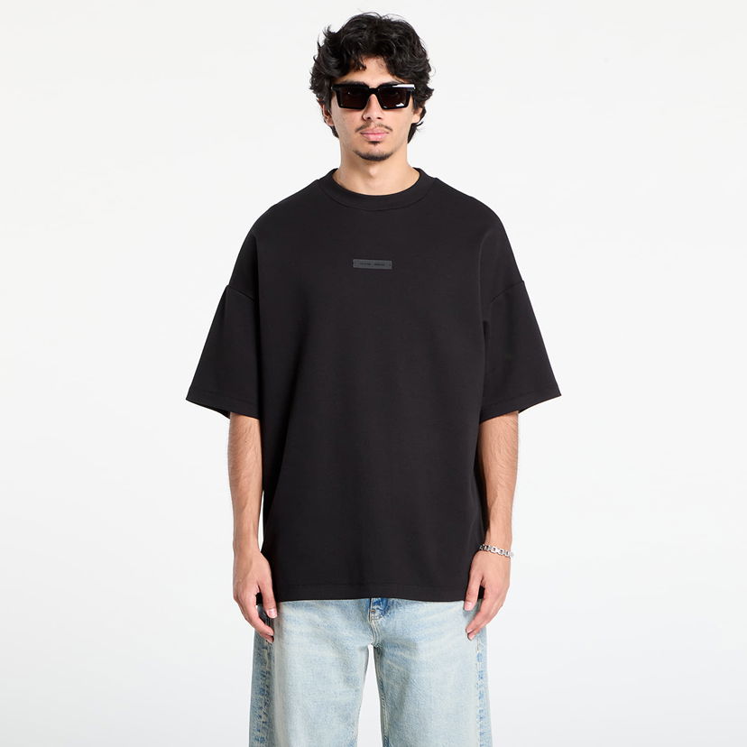Футболка Fear of God Fear of God Essentials Pique 90's Short Sleeve T-Shirt чорний | 125SP254410F-861