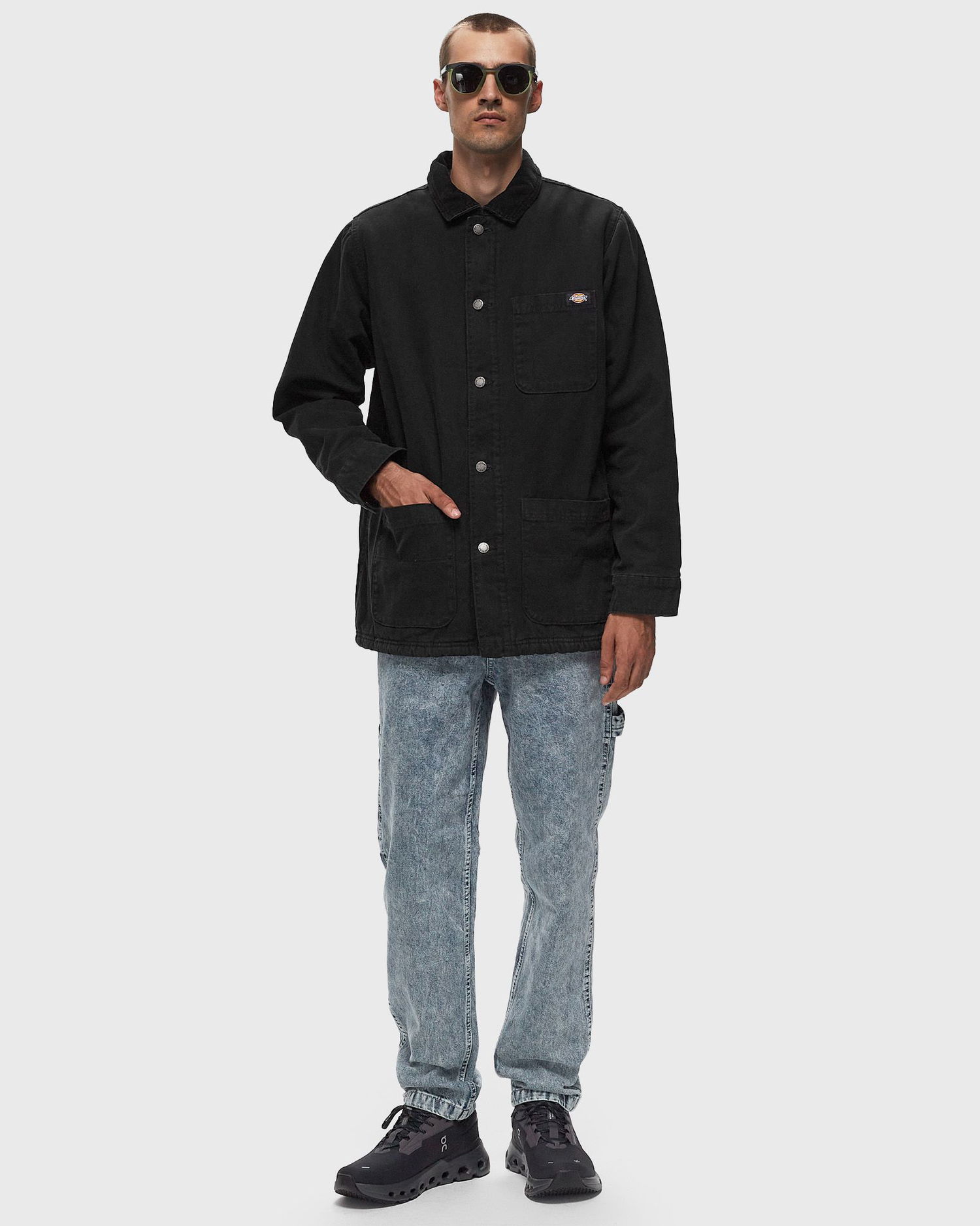 Пальто Dickies Duck Canvas Chore Coat чорний | DK0A4XGAC401, 1