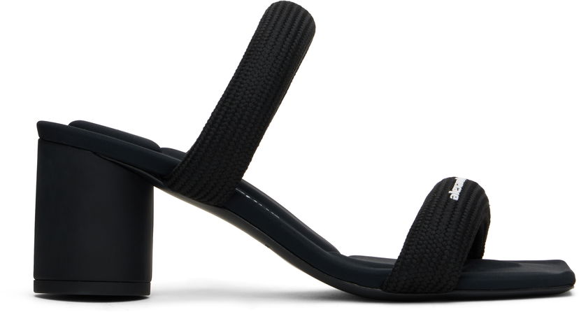 Догляд за взуттям Alexander Wang Alexander Wang Jax Tubular Heeled Sandals чорний | 30424S010