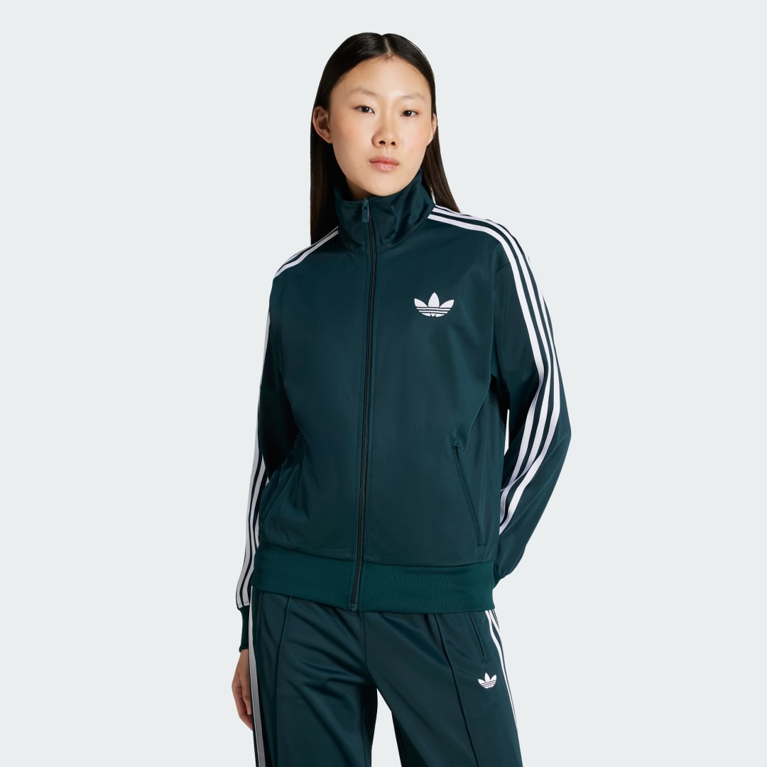 Куртка adidas Performance Adicolor Classic Firebird Loose Track Jacket Зелений | KD2525, 0