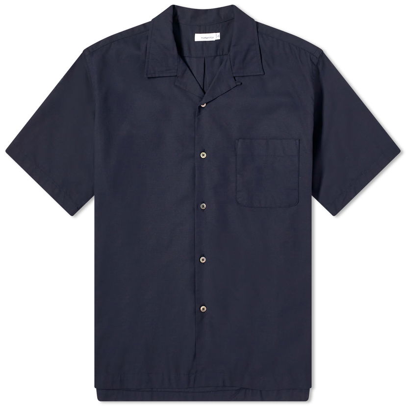 Сорочка NANAMICA Short Open Collar чорний | SUGS410E-N
