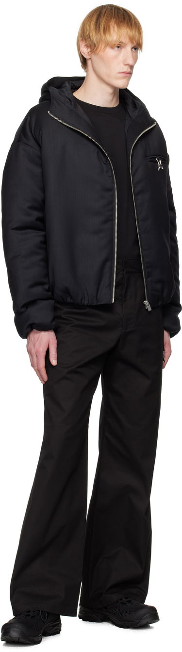 Куртка HELIOT EMIL Haptic Tailored Hooded Jacket чорний | SS25_M_02_153_BLK01, 3