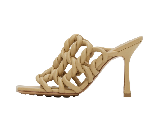 Кросівки та взуття Bottega Veneta Stretch Mules "Beige" бежевий | 716242 V2O20