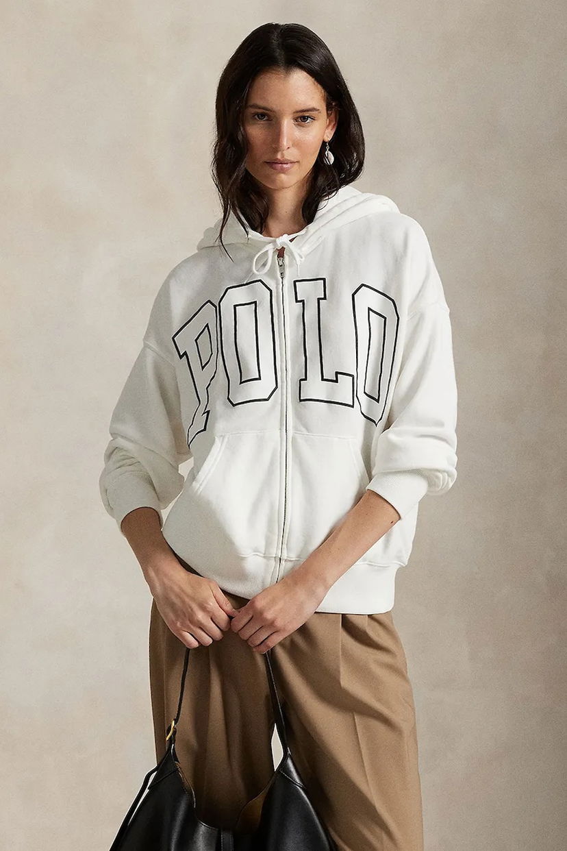 Світшоти Polo by Ralph Lauren Polo Ralph Lauren Hoodie білий | 211A90685