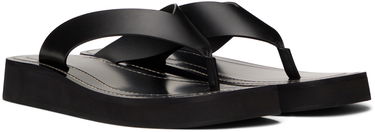 Одяг The Row The Row Ginza Platform Flip-Flop Sandals чорний | F1159-L52, 3