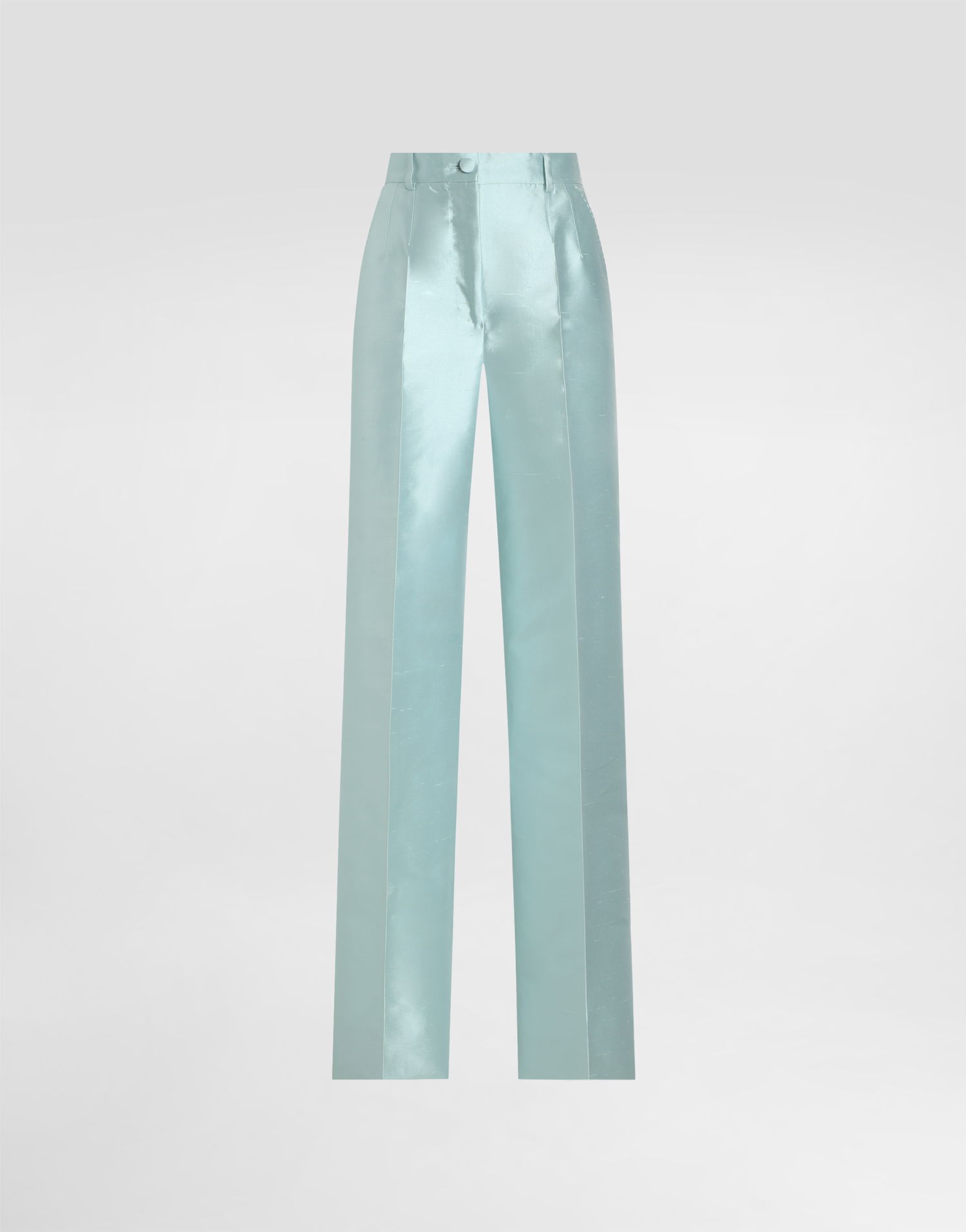 Штани Dolce & Gabbana Dolce & Gabbana Shantung Silk Trousers Бірюзовий | FTDDWTFU1JKB0276, 0