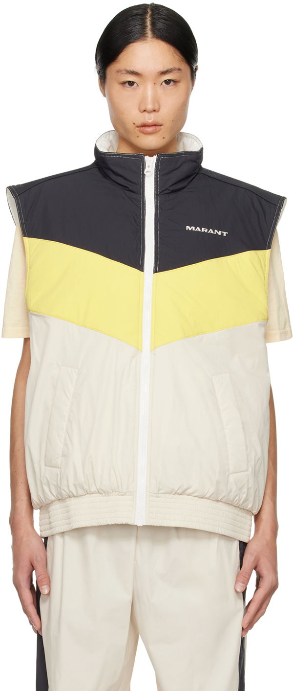 Жилет ISABEL MARANT Bruce Vest Жовтий | 24PVE0287HA-B1D07H
