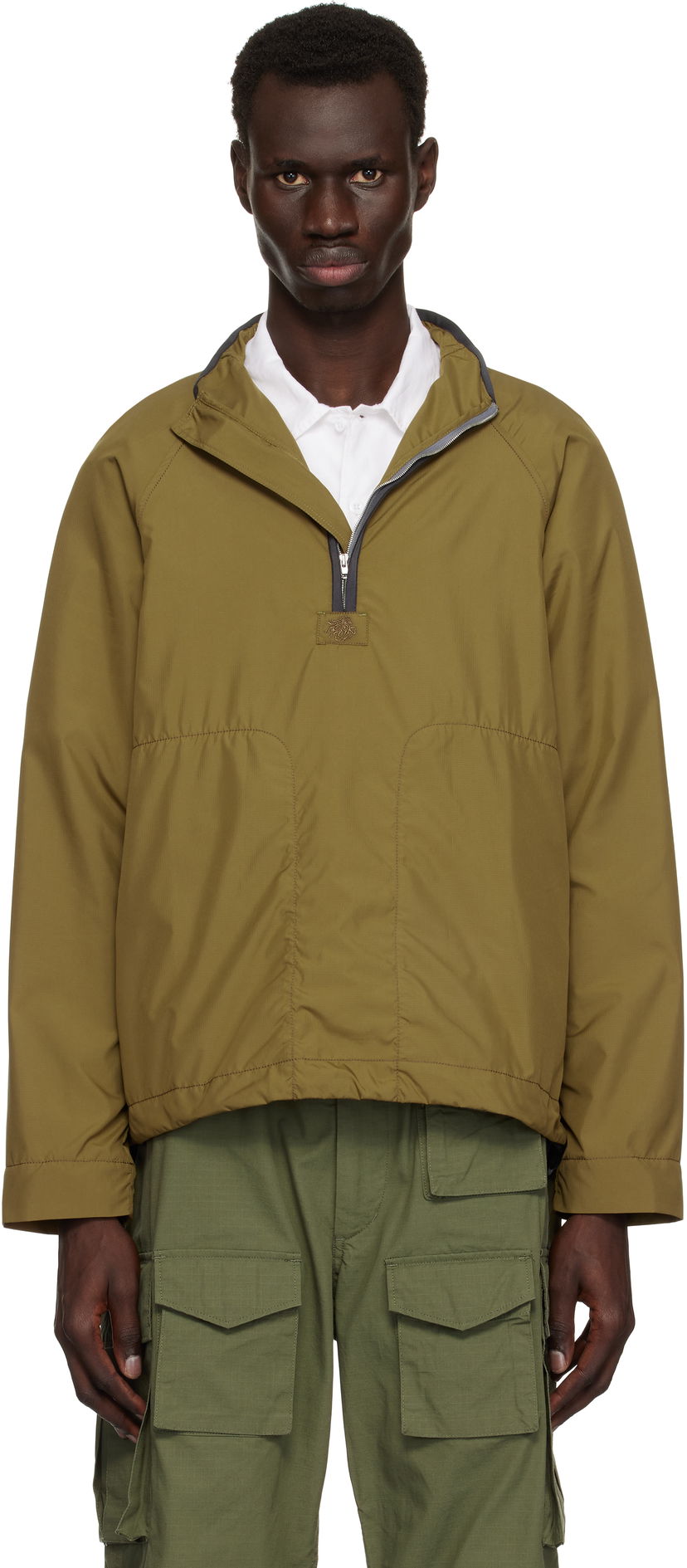 Вітровка Ranra RANRA Ganga Mini Ripstop Track Jacket Зелений | AMSS25TR01552