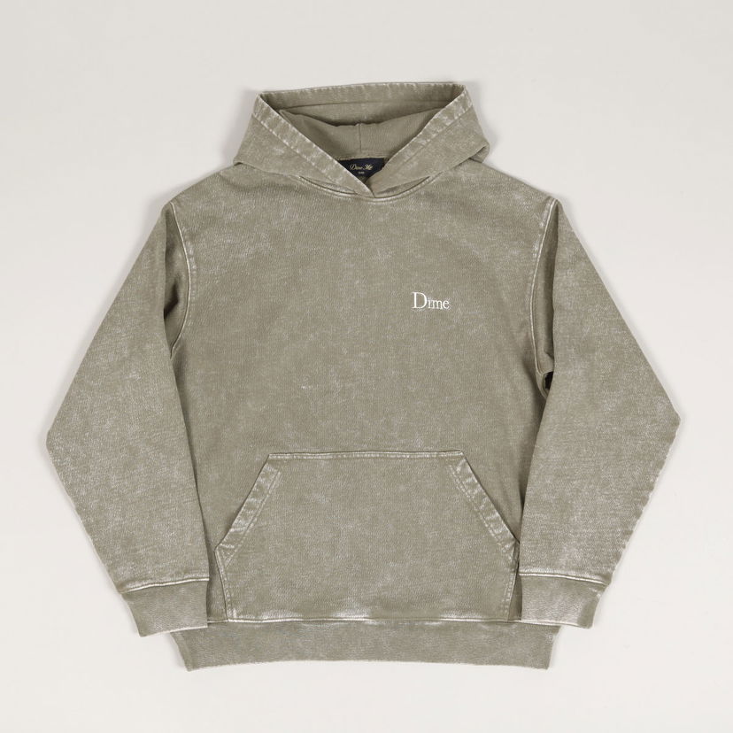 Світшоти Dime Dime Classic French Hoodie Зелений | DIME2SP2532CEM