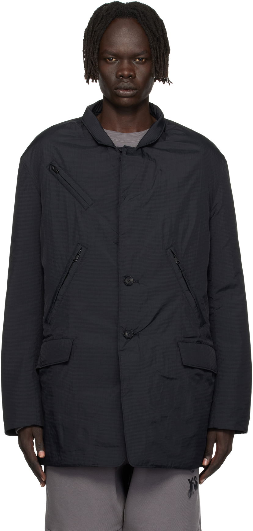 Пуховик Y-3 Y-3 Padded Jacket чорний | KB0044
