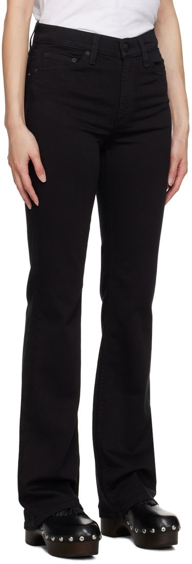 Джинси rag & bone Rag & Bone Peyton Bootcut Jeans чорний | WDD23S2928N5PE, 4