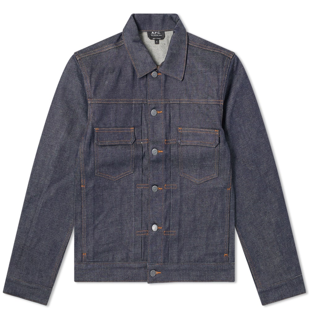Куртка A.P.C. A.P.C. Work Jean Jacket Синій | CODBS-H02191-IAI, 0