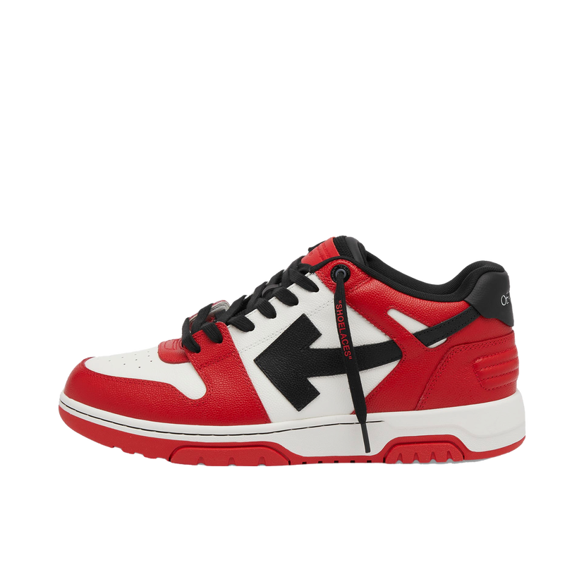 Кросівки та взуття Off-White Out Of Office Leather Sneaker Червоний | OMIA189F24LEA00D2510