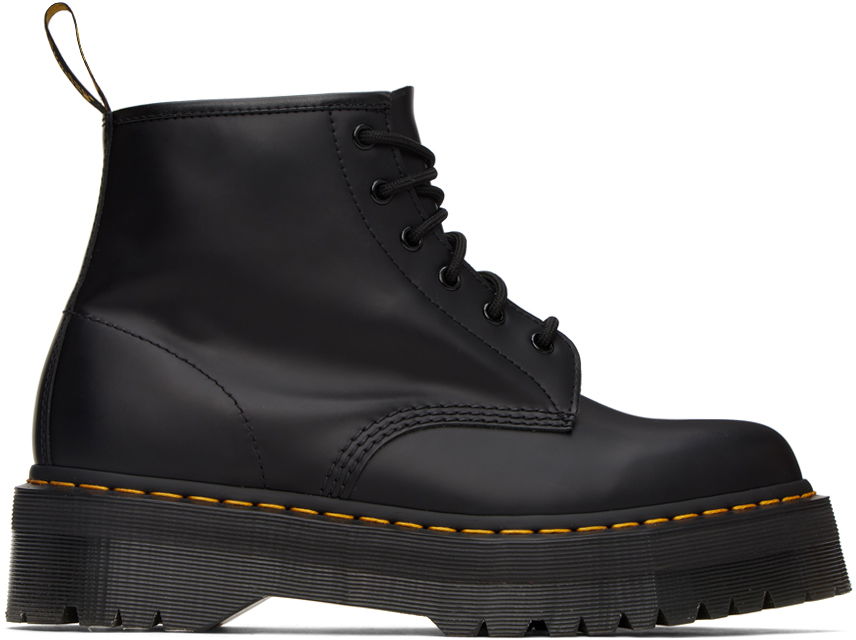 Кросівки та взуття Dr. Martens 101 Quad Platform Ankle Boots чорний | 27753001, 0