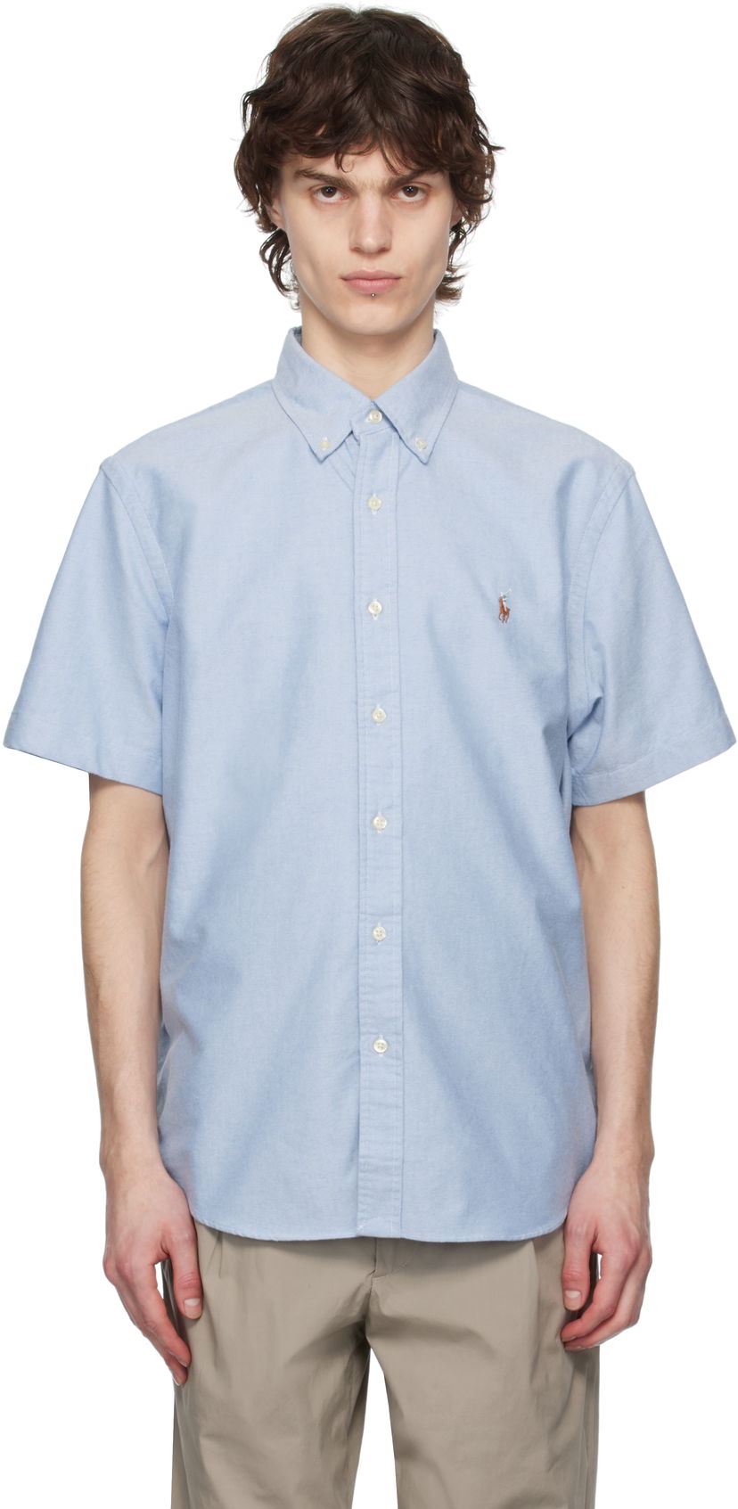 Сорочка Polo by Ralph Lauren Ralph Lauren Classic Fit Oxford Shirt Синій | 710794942002