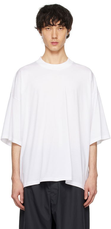Футболка Studio Nicholson Studio Nicholson Piu T-Shirt білий | PIU SNM-088, 0