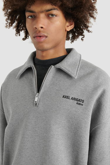 Світшоти AXEL ARIGATO Remi Half-Zip Sweater Сірий | A2218001, 5