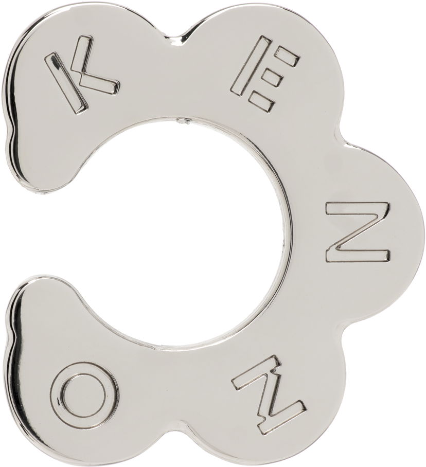 Сережки KENZO Kenzo 'KENZO Stamp' Ear Cuff Металік | FF58BI413M04