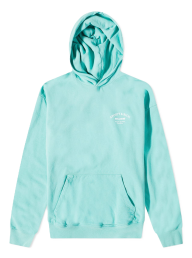 Світшоти Sporty & Rich Wellness Studio Hoodie Бірюзовий | HO831PA