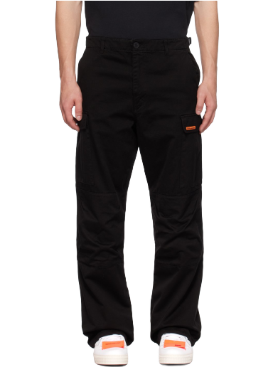 Штани карго HERON PRESTON Vintage Wash Cargo Pants чорний | HMCF012F23FAB0031000