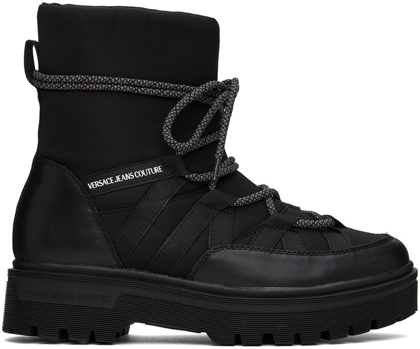 Кросівки та взуття Versace Versace Jeans Couture Syrius Boots чорний | E73YA3S40EZS490