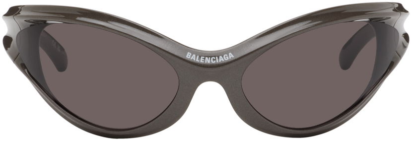 Сонцезахисні окуляри Balenciaga Dynamo Round Sunglasses Сірий | BB0317S-003