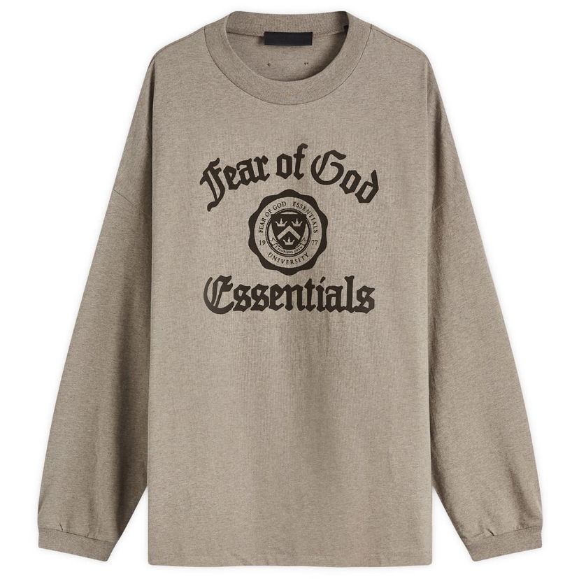 Світшоти Fear of God Fear Of God Essentials University Long Sleeve T-Shirt Коричневий | 125HO242011F