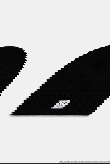 Шапка C.P. Company Wool Beanie чорний | 19CMAC305A005509A, 0