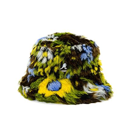 Капелюх Kangol Faux Fur Bucket Hat Різнокольоровий | K4370-CF901