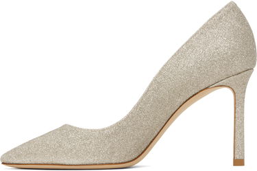 Кросівки та взуття Jimmy Choo Jimmy Choo Romy 85 Glitter Heels Металік | ROMY 85 DGZ, 2