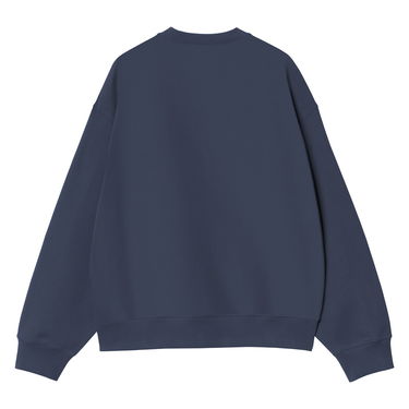 Світшоти Carhartt WIP Label Script Sweatshirt Синій | I034429_7, 1