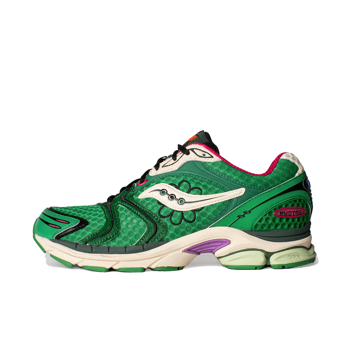 Кросівки та взуття Saucony Jae Tips x Progrid Triumph 4 ‘Sugar Maple’ - Flowers Grow Uptown Pack Зелений | S70966-4, 0