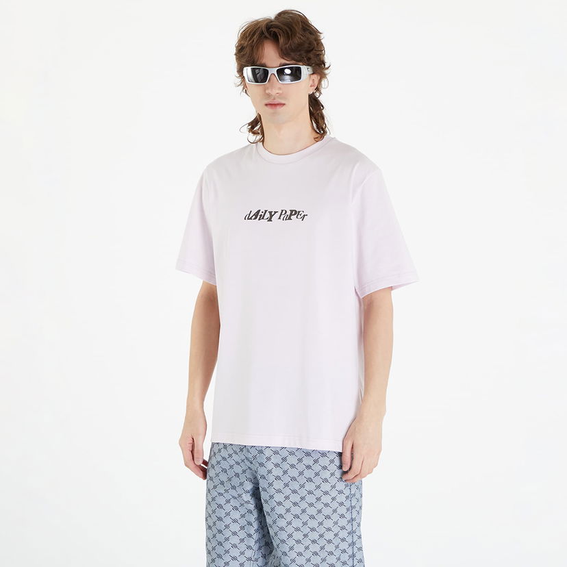 Футболка DAILY PAPER Unified Type Short Sleeve T-Shirt Рожевий | 2411118