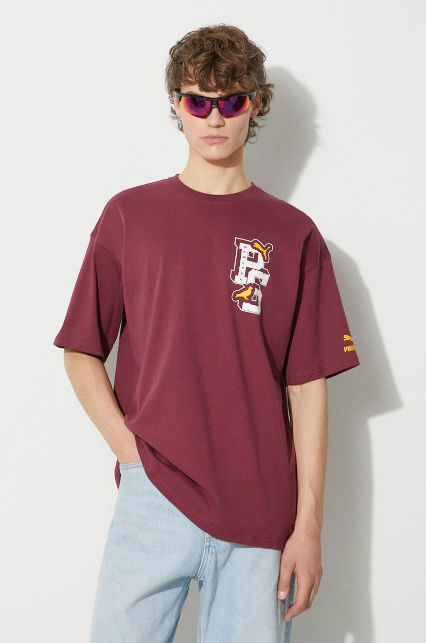 Футболка Puma T-Shirt With Print Червоний | 622201