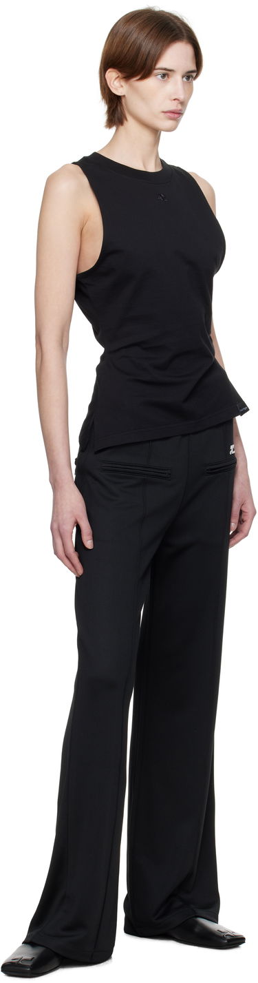 Безрукавка Courrèges Courrèges Fitted Tank Top чорний | 125JDE094JS0107, 3