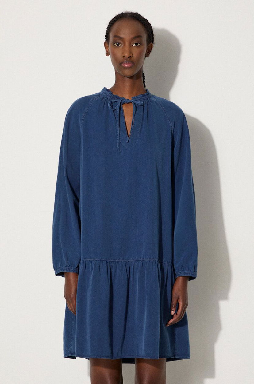 плаття A.P.C. Robe Natalia Mini Dress Синій | COEYL.F05944