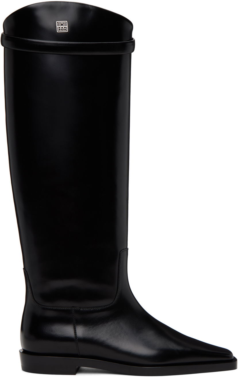 Одяг TOTEME TOTEME 'The Riding' Knee-High Boots чорний | 211-901-825