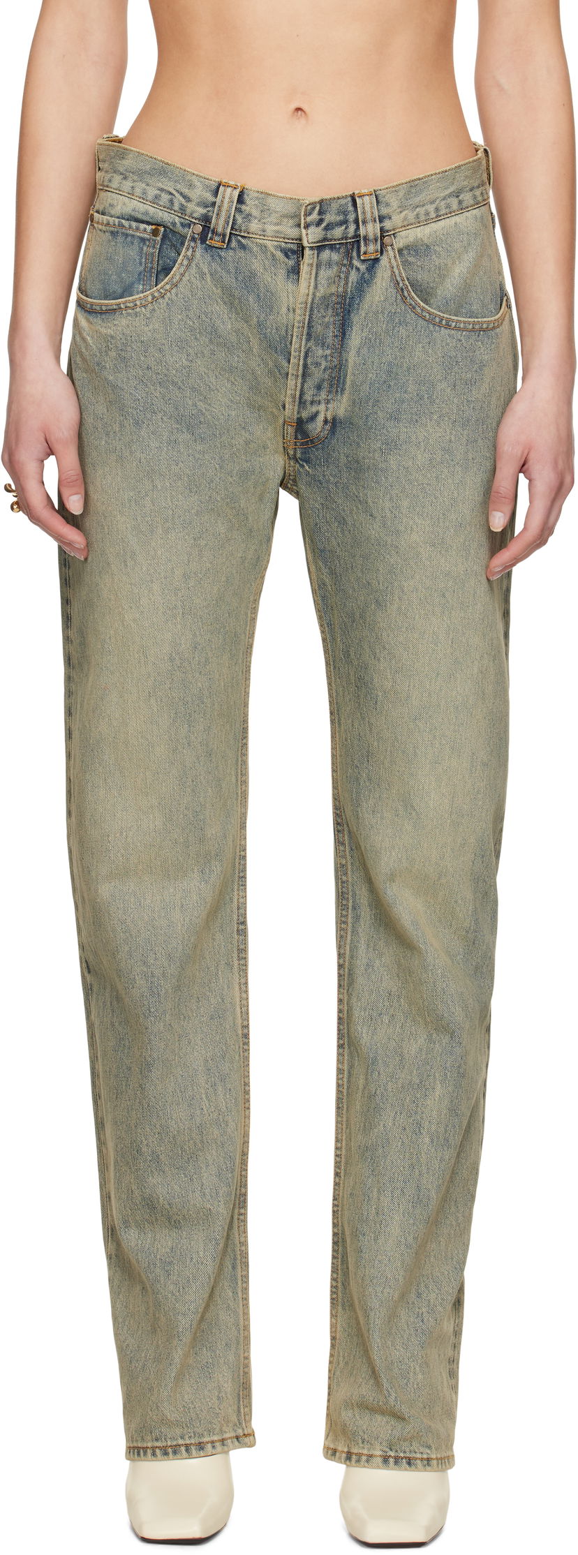 Джинси Entire Studios Entire Studios Slem Jeans Синій | ESM-S25-11004-SW