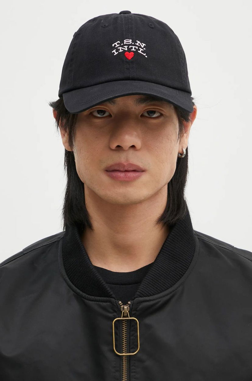 Куртка бомбер thisisneverthat thisisneverthat Heart Baseball Cap чорний | TN243WHWBC08