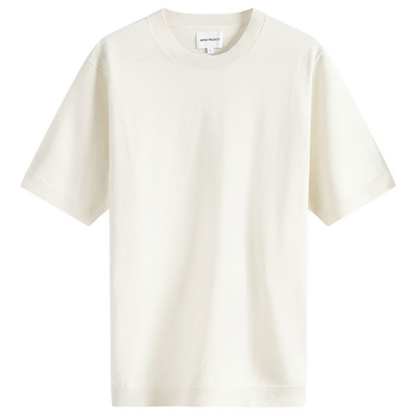 Футболка NORSE PROJECTS Rhys Knitted білий | N45-0600-0219
