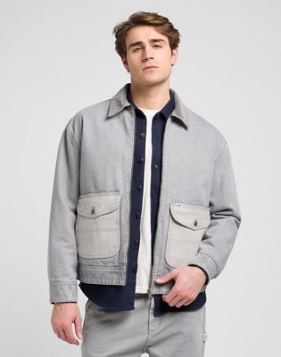 Куртка Lee Regular Utility Jacket Size XXL Сірий | 112370527, 1