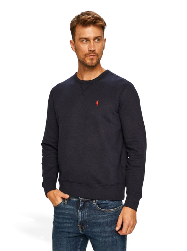 Світшоти Polo by Ralph Lauren Vintage Fleece Crew Sweat темно-синій | 710766772003