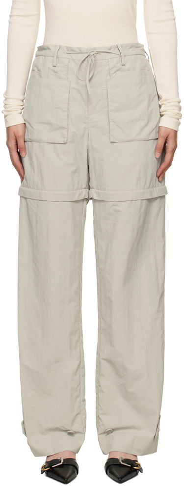 Штани Helmut Lang Helmut Lang Convertible Utility Trousers Зелений | O05HM201, 0
