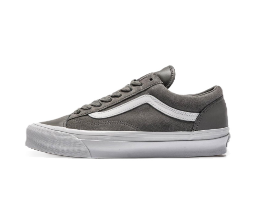 Скейтбординг Vans Vault by OG Style 36 LX "Leather Moon Mist" Сірий | VN000C4RC0O1