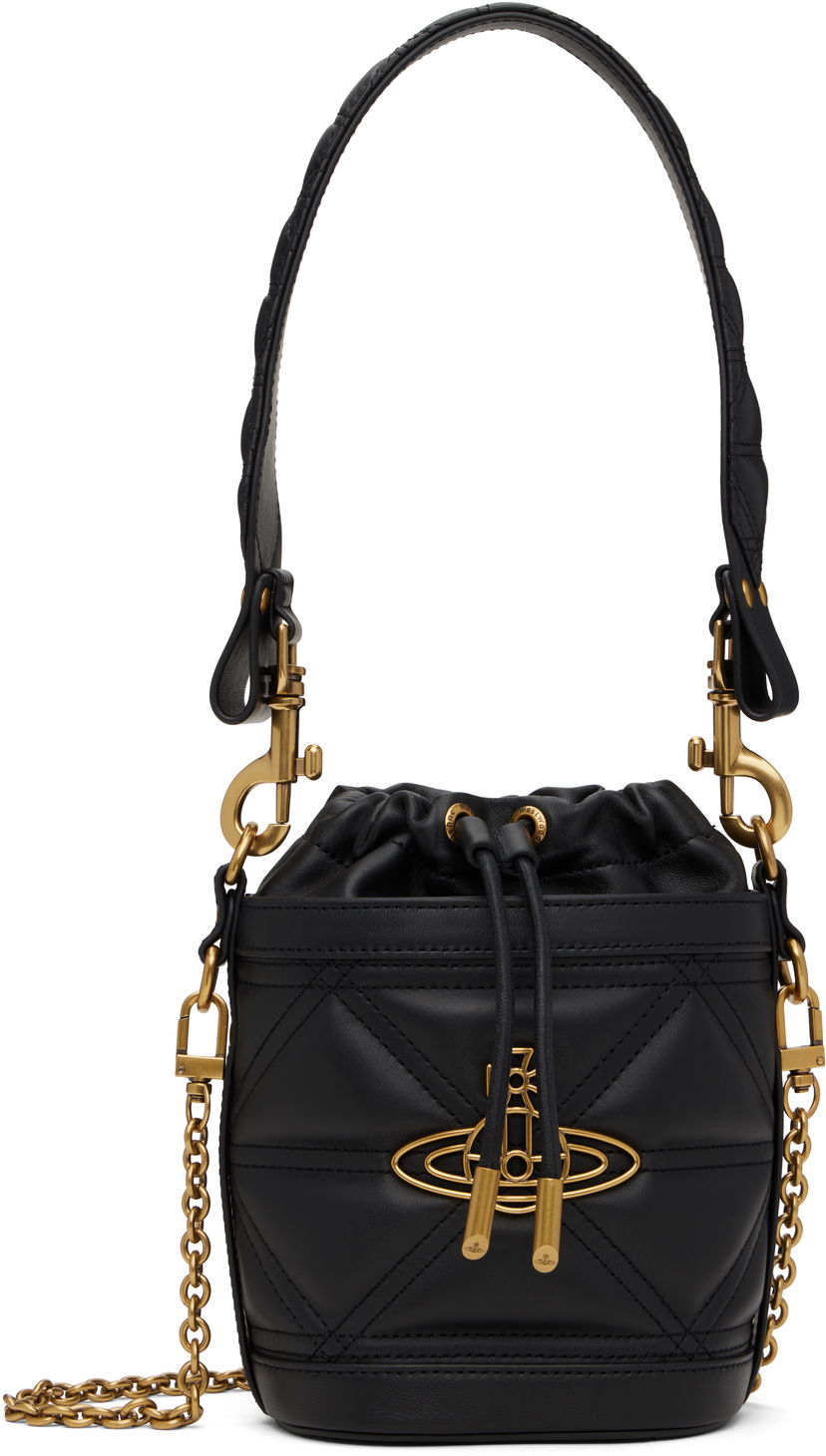 Сумочка Vivienne Westwood Vivienne Westwood Kitty Small Bucket Bag чорний | 4C030009W-L006U-