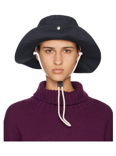 Капелюх Jil Sander Button Bucket Hat Фіолетовий | J40TC0006_J45039