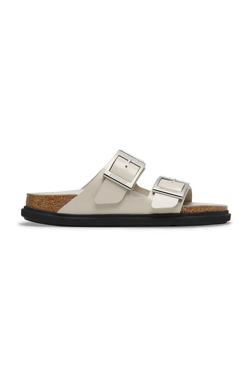 Кросівки та взуття Birkenstock Birkenstock Arizona Droplet Buckle Slides бежевий | 1030326